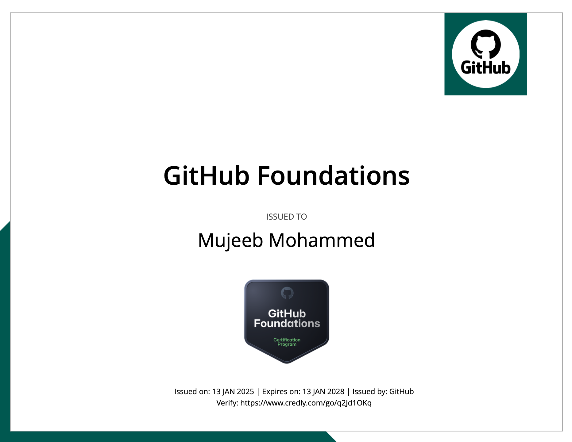 GITHUB FOUNDATION